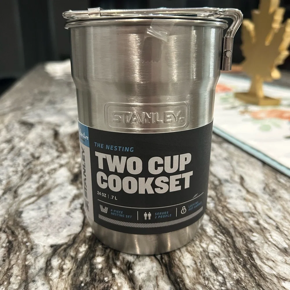 Stanley Silver Two Cup Cookset - Picture 1 of 3